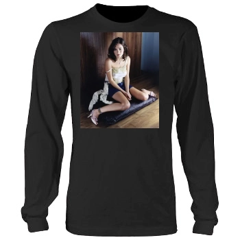 Anna Friel Men's Heavy Long Sleeve TShirt