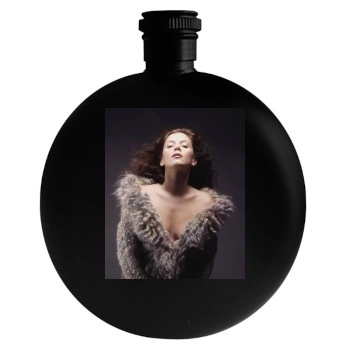 Anna Friel Round Flask