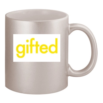 Gifted (2017) 11oz Metallic Silver Mug