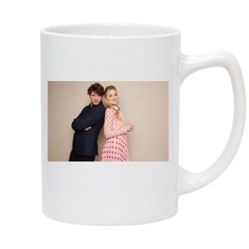 AJ Michalka 14oz White Statesman Mug