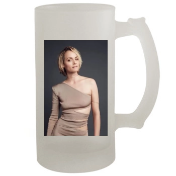 Amber Valletta 16oz Frosted Beer Stein