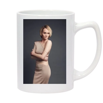 Amber Valletta 14oz White Statesman Mug