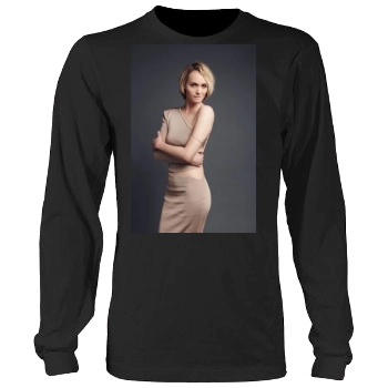 Amber Valletta Men's Heavy Long Sleeve TShirt