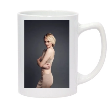 Amber Valletta 14oz White Statesman Mug