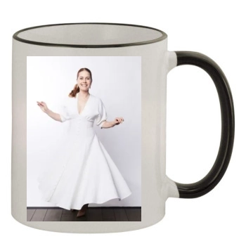 Amy Adams 11oz Colored Rim & Handle Mug