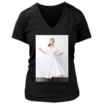 Amy Adams Women's Deep V-Neck TShirt