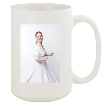 Amy Adams 15oz White Mug