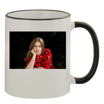 Amy Adams 11oz Colored Rim & Handle Mug