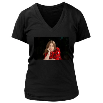 Amy Adams Women's Deep V-Neck TShirt