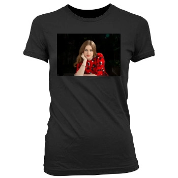 Amy Adams Women's Junior Cut Crewneck T-Shirt