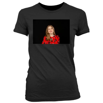 Amy Adams Women's Junior Cut Crewneck T-Shirt