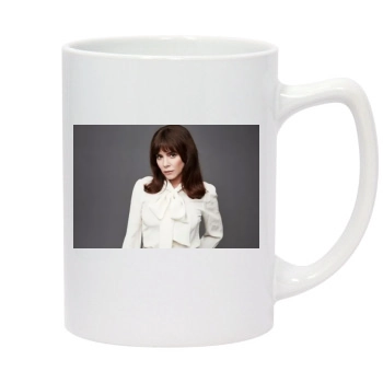 Anna Friel 14oz White Statesman Mug