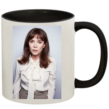 Anna Friel 11oz Colored Inner & Handle Mug