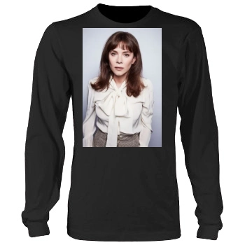 Anna Friel Men's Heavy Long Sleeve TShirt