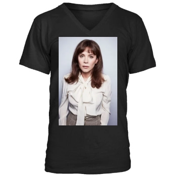 Anna Friel Men's V-Neck T-Shirt