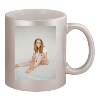 AnnaSophia Robb 11oz Metallic Silver Mug