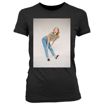 AnnaSophia Robb Women's Junior Cut Crewneck T-Shirt