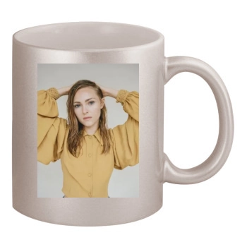 AnnaSophia Robb 11oz Metallic Silver Mug