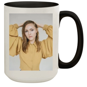 AnnaSophia Robb 15oz Colored Inner & Handle Mug