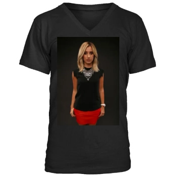 Ashley Tisdale Men's V-Neck T-Shirt