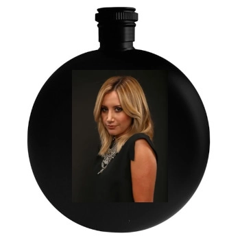 Ashley Tisdale Round Flask