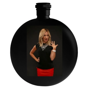 Ashley Tisdale Round Flask