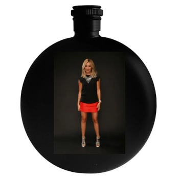 Ashley Tisdale Round Flask