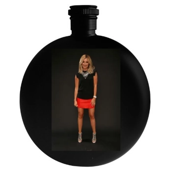 Ashley Tisdale Round Flask