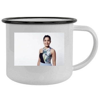 Freida Pinto Camping Mug