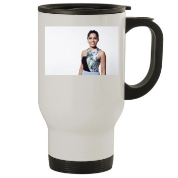 Freida Pinto Stainless Steel Travel Mug