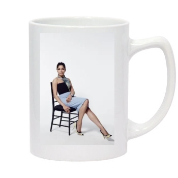 Freida Pinto 14oz White Statesman Mug