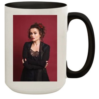 Helena Bonham Carter 15oz Colored Inner & Handle Mug