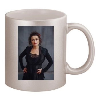 Helena Bonham Carter 11oz Metallic Silver Mug