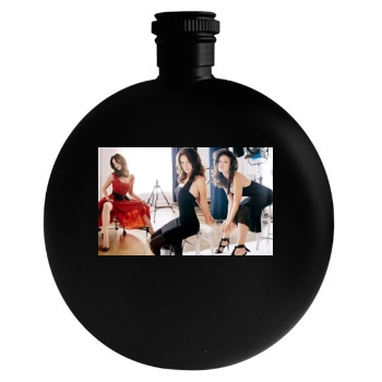 Olivia Wilde Round Flask