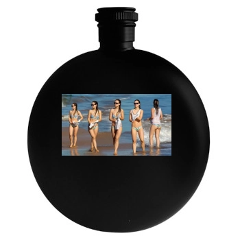 Olivia Wilde Round Flask