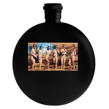 Olivia Wilde Round Flask