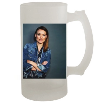 Olivia Wilde 16oz Frosted Beer Stein