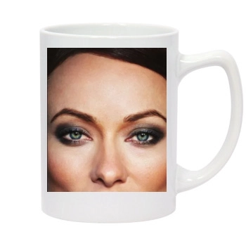 Olivia Wilde 14oz White Statesman Mug