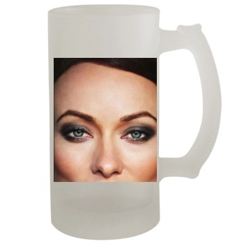 Olivia Wilde 16oz Frosted Beer Stein