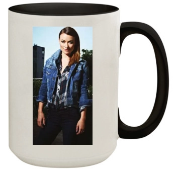 Olivia Wilde 15oz Colored Inner & Handle Mug