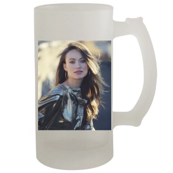 Olivia Wilde 16oz Frosted Beer Stein