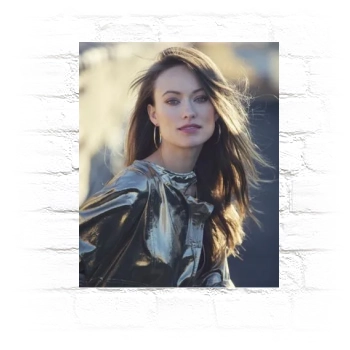 Olivia Wilde Metal Wall Art