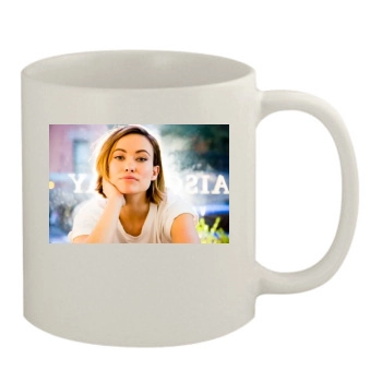 Olivia Wilde 11oz White Mug