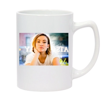 Olivia Wilde 14oz White Statesman Mug