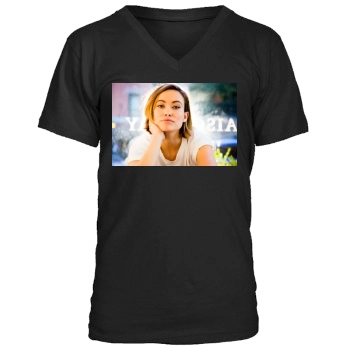 Olivia Wilde Men's V-Neck T-Shirt