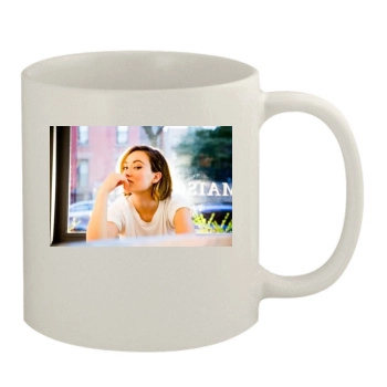 Olivia Wilde 11oz White Mug