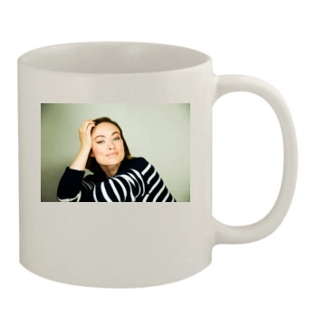 Olivia Wilde 11oz White Mug