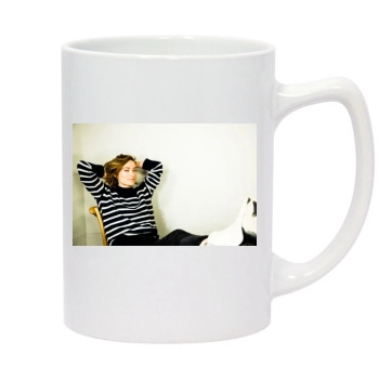 Olivia Wilde 14oz White Statesman Mug