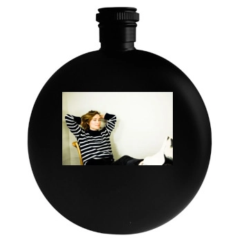 Olivia Wilde Round Flask