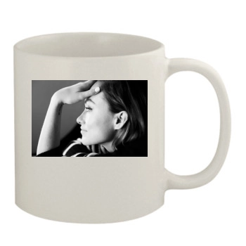 Olivia Wilde 11oz White Mug